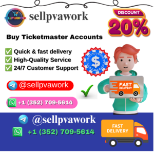 Buy Ticketmaster Accounts